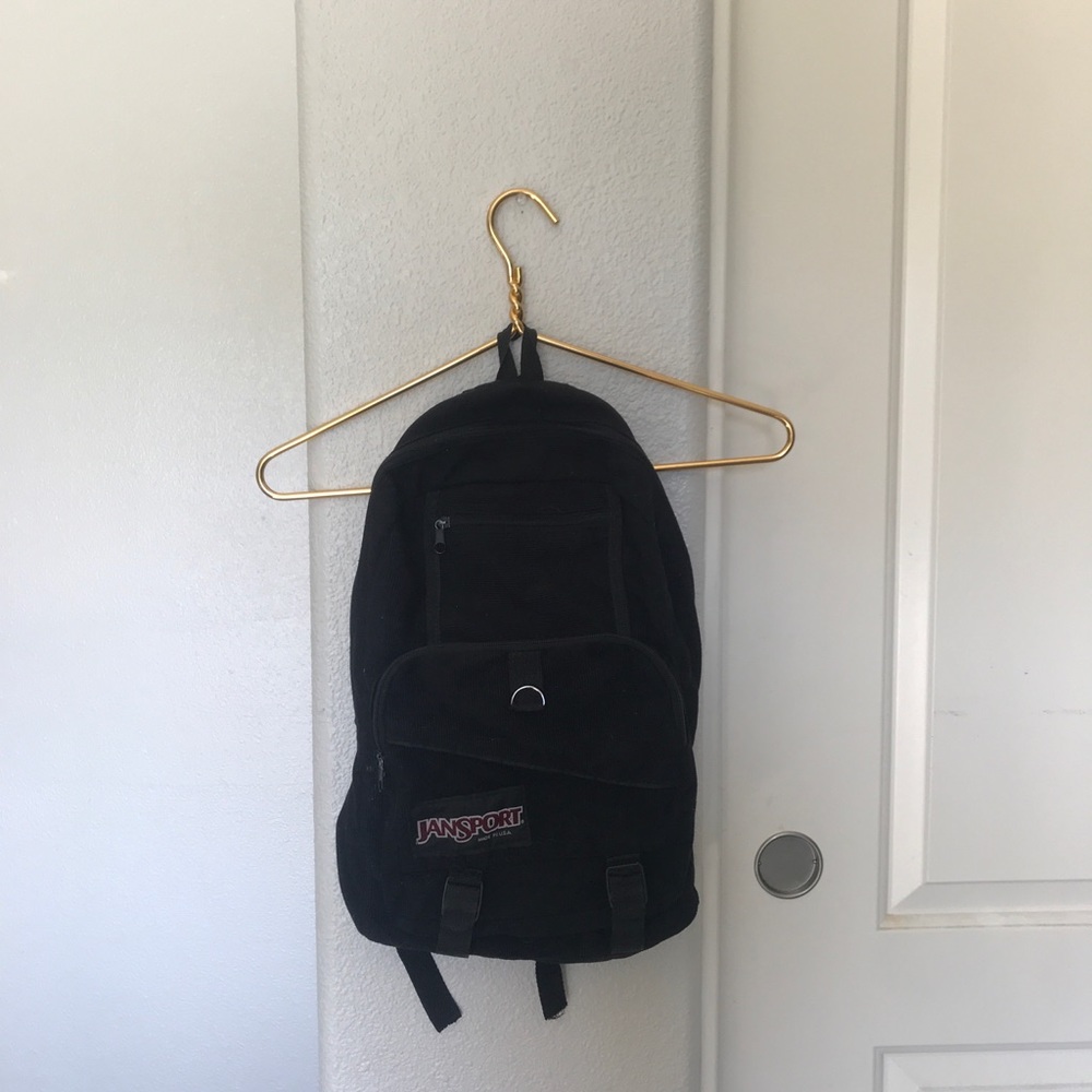 Corduroy jansport backpack